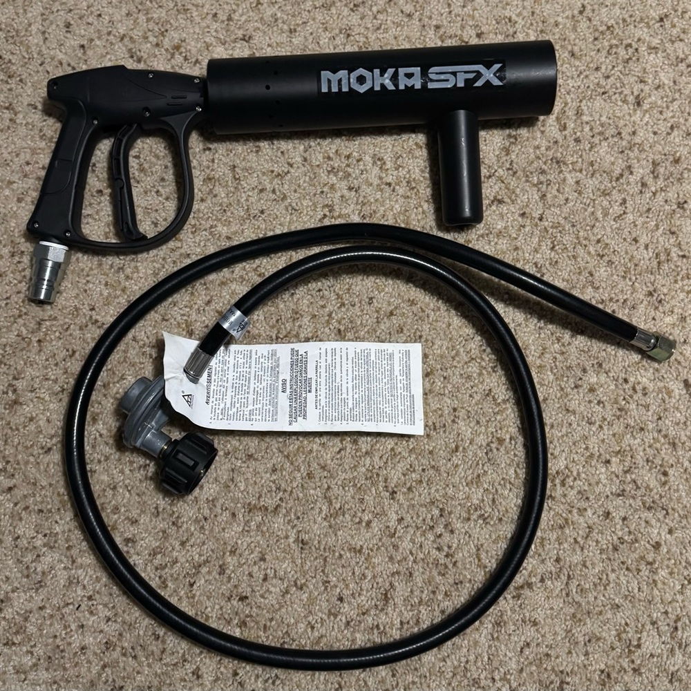 NEW MOKA SFX CO2 Cryo Handheld Blaster Jet Machine Festival Club DJ Cannon EDM